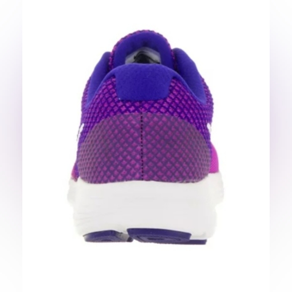 NIKE Revolution 3, NWOT, Women's Running Shoes, Purples & Blue, Size 7.5 - Picture 7 of 15
